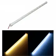 12V 50cm Car Clear LED 5630 SMD Interior Strip Light Bar Van Caravan Fish Tank 9979 COOL WHITE