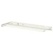 UTRUSTA towel rail, white, 16 cm