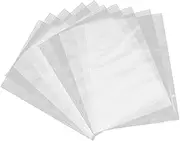 WEKAMOS 200pcs Transparent PVC Heat Shrink Wrap Bags Durable Shrink Film for Packing Essential Oil Bottles DIY Projects Easy to Use for Sealing Soaps and Jars
