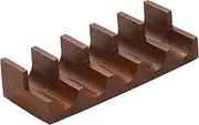 DimyFew Sushi Taco's Holder with A Display Stand for Hand Roll Presentation and Serve, 5 Grid, as described
