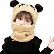 Winter Hat Beanie Hat Cartoon Animal Hood Hoodie Hat，Winter Hats Warm Cozy Knitted Scarf Earflap Caps Winter Cap