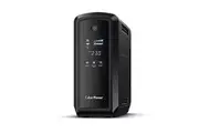 CyberPower PFC Sinewave Series 900VA/540W (10A) Tower UPS with LCD and 6 AU Outlets (CP900EPFCLCDa)