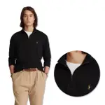 【RALPH LAUREN】RALPH LAUREN 半拉鍊長袖 小馬 長袖 成人版 大學T 純棉 刺繡LOGO POLO(長袖 T恤)