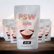 Himalayan Kosher Pink Salt 20 lbs Cooking Edible Salt Gourmet Salt-Fine Grain