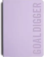 MiGoals 2024 Bold Goal Digger Weekly Diary, B5 Size, Lilac