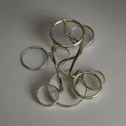 Gold Sphere Stand Crystal Display Stands Multi 7 Sphere Display
