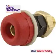Allstar ALL76301, One Gold Brass Red Quick Disconnect Female End Performance Par