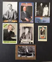 Herbert Hoover 31th President of U.S. Collector Cards, 6 diff
