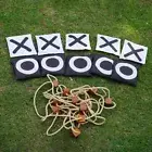 Giant Tic -Tac -Toe Outdoor Game Setup, No Assembly Bean-Bag Toss Games4800