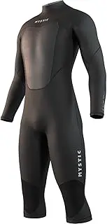 Mystic 2025 Mens Brand 3/2mm Long Arm Short Leg Back Zip Wetsuit 35000.250032 - Black