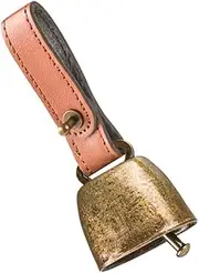 Pet Jingle Bell Dog Collar Bell Pet Training Buzzer High Hardness Sturdy 35mm Bronze Pet Accessory