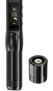 NEW Wireless Rotary Tattoo Machine Pen Gun PMU (Black)
