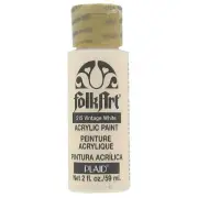 FolkArt Acrylic Paint 2oz - Vintage White