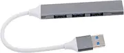 SHINEOFI USB Hub Adapter for PC Multi Port Splitter for Laptop Compact USB Extender for Gaming Desk Accessories Versatile Compatibility with Mice Keyboards Storage Devices Lightweight