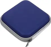 Zerodeko Slot CD Storage Case DVD Organizer with Double Zipper Shaped Opening Design for Easy Carrying Movie Lovers and Gamers