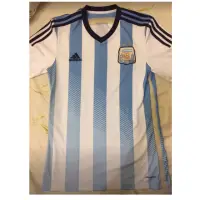 在飛比找蝦皮購物優惠-adidas  2014 世界盃阿根廷 國家隊 主場 足球衣