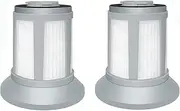 2-Pack Bissell CrossWave Compatible HEPA Replacement Filter for Models 1665, 2156A, 1613056, 2715 - High-Efficiency Performance