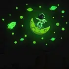 Glow in The Dark Wall Decals Cartoon Switch Sticker Kids Room Decor