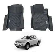 5D Car Floor Mats for Mitsubishi Triton Dual Cab 2006-2015