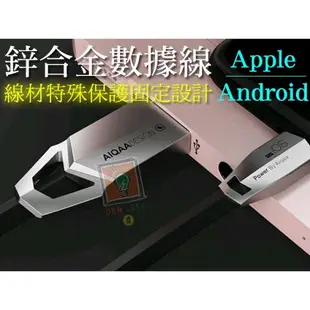 Apple區~鋅合金 iPhone 6 6s 7 7s Plus 傳輸線 數據線 充電線 保護套 ORG《TL0052》