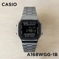 在飛比找蝦皮購物優惠-【金台鐘錶】CASIO卡西歐 A168WGG-1B（客定）簡