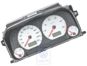 VW Golf MK3 Vento Instrument Cluster Silver Face Clocks Genuine NOS OEM VW Part