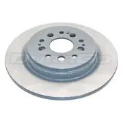 Disc Brake Rotor DURAGO TITANIUM SERIES DTS BR901804-01 fits 2017 Honda Clarity (for: Honda)