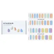 Mavenir Nail Sticker (Assorted Colour) - # Pastelation Nail 32pcs