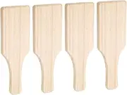TEHAUX Pottery Crafting Tool 4pcs Clay Modeling Board Tools Wood Clay for Beginners and Professionals