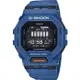 CASIO 卡西歐 G-SHOCK 纖薄運動系藍芽計時手錶-海軍藍(GBD-200-2)