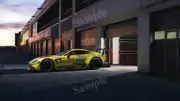 Aston Martin Vantage GTE High Res Wall Decor Print Photo Poster - CAR584