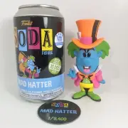 Mad Hatter Black Light Alice In Wonderland Funko Shop Soda - NOT The CHASE