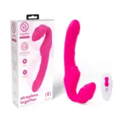 Together Toys Strapless Together Remote-Controlled Silicone Vibrating Strap-On -