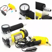 Air Compressor 12V 150 PSI Car Portable Pump Tire Inflator + Pressure Gauge