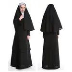 萬聖節 修女服裝 女道士 女巫制服 COSPLAY 鬼修女 造型裝扮 萬聖節派對