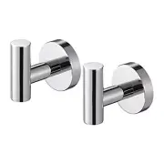 Towel Hooks For Bathroom Wall Mounted 2 Pack Bathroom Hooks Robe Hook Heavy Duty