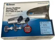 Swann Home Outdoor Security Camera Kit w/ Bonus Imitation Camera
