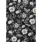 Black and White Lawn Fabric