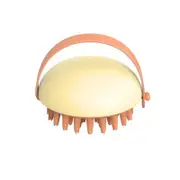 Silicone Shampoo Brush - Handheld Scalp Massage Comb for Head Cleaning and Washing