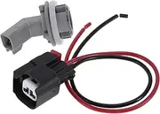 X AUTOHAUX 1 Set Indicator Light Socket Wiring for Ford Focus MK2 2007-2012 No.4M5A13K370BA/1345075 Lamp Bulb Pigtail Connector Harness