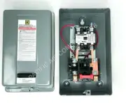 QUALITY MAGNETIC MOTOR STARTER 7.5HP SINGLE PHASE 208-240 VOLT, 28 TO 31.7 AMPS
