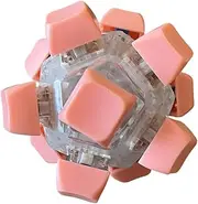Luwecf Mini Keyboard Clicker, Sensory Tool for Engagement in Work and Learning , Pink