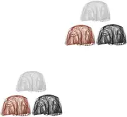 Abaodam 2sets Folding Stroller Net Stroller Mesh Cover Flexible Full Coverage Insect Screen Qv 3pcs*2