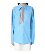 cotton shirt IT44 light blue
