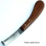 Hoof Knife single-edged wooden handle NATRA Germany horse riding veterinary
