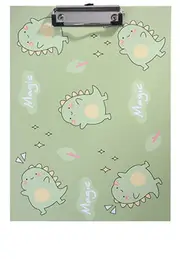 Fresh Cartoon A4 Paperboard Clip Document Board Clip Writing Pad Splint Thickened Multifunctional Student Office Stationery