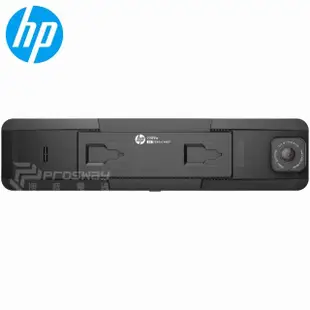 【HP 惠普】S989W 2K HDR 電子後視鏡 行車紀錄器(3錄標配/贈64G記憶卡)