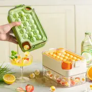 Ice Boll Hockey Mold Frozen Whiskey Ball Popsicle Ice Cube Tray With Storage Box