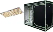 Grow Tent Light Kit 240x120x200CM 2200W LED Full Spectrum Indoor Gardening Setup