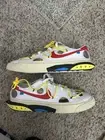 Size 14 - Nike Off-White x Blazer Low White University Red